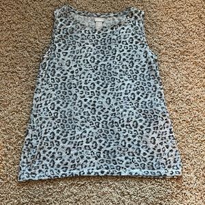 Chico’s leopard print tank